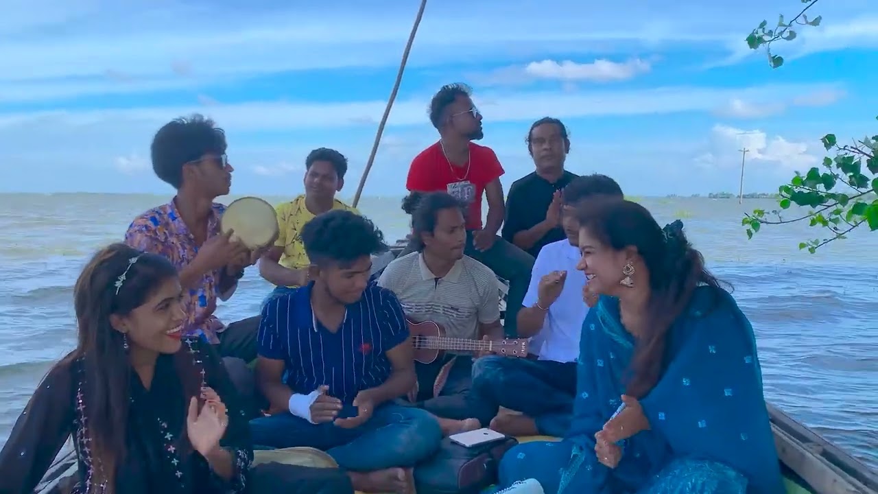 MK টিমের সাথে বন্যা ও শোভা নৌকা ভ্রমনে গিয়ে অসাধারন গান গেয়ে শোনালো