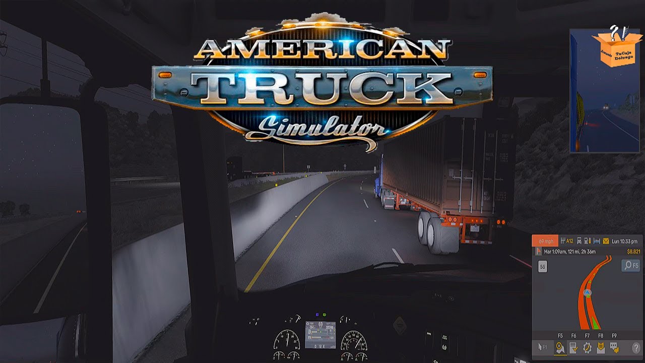 American Truck Simulator, Juego 02,  PC 🎮🛑💻