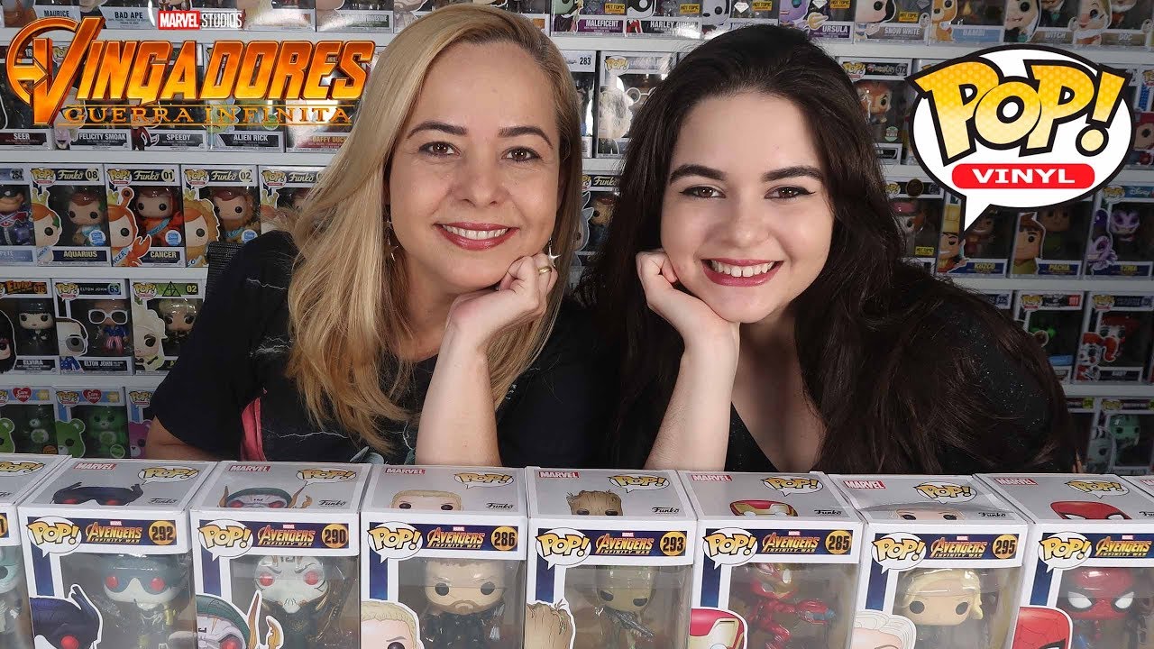 COLEÇÃO VINGADORES GUERRA INFINITA / FUNKO POP