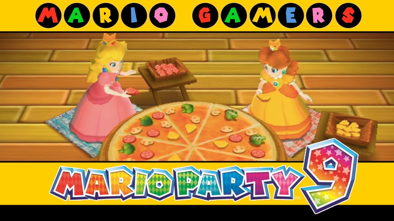Mario Party 9 - Boo's Horror Castle (Peach vs Daisy) - Multiplayer Mode
