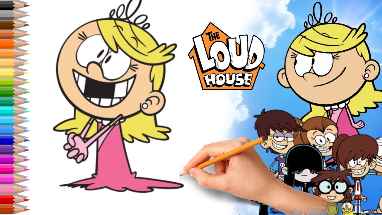 How to Draw Lola Loud | The Loud House 🏡