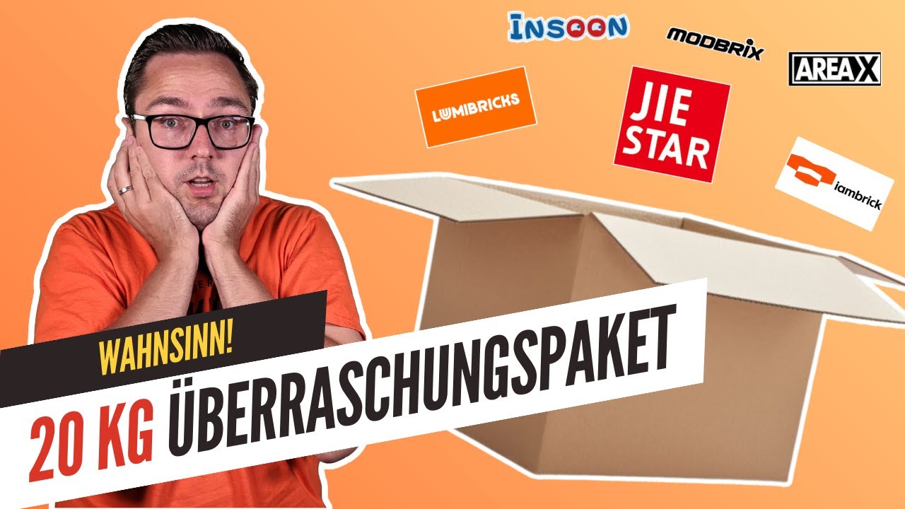 Ich habe ein RIESIGES Klemmbaustein-Überraschungspaket bekommen....