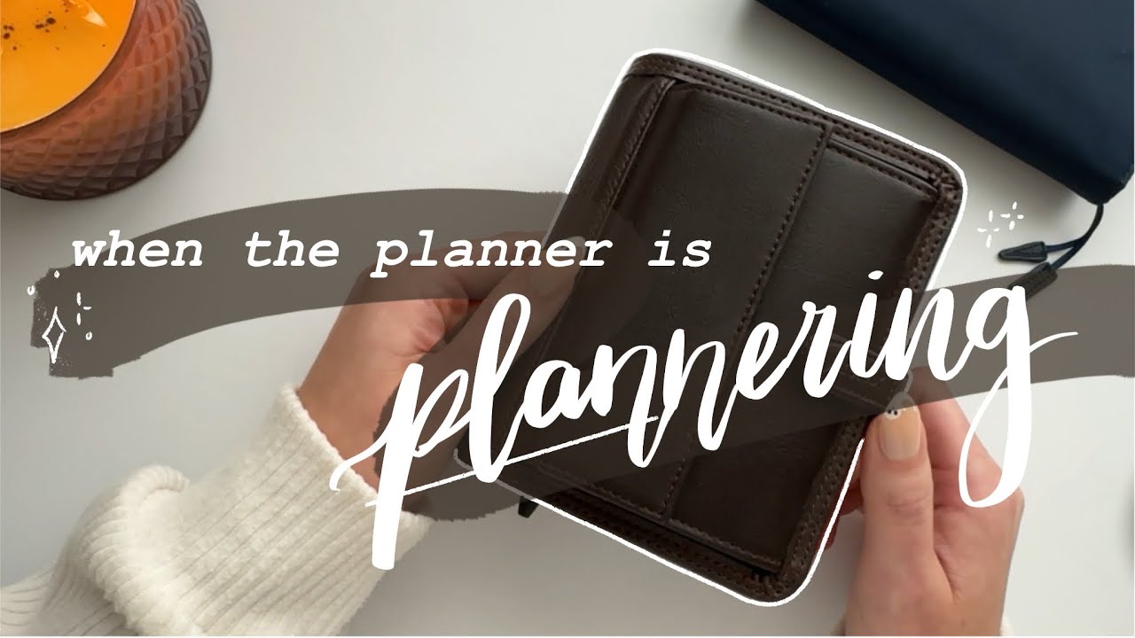 pocket filofax flip through | 30 days in my pocket rings!