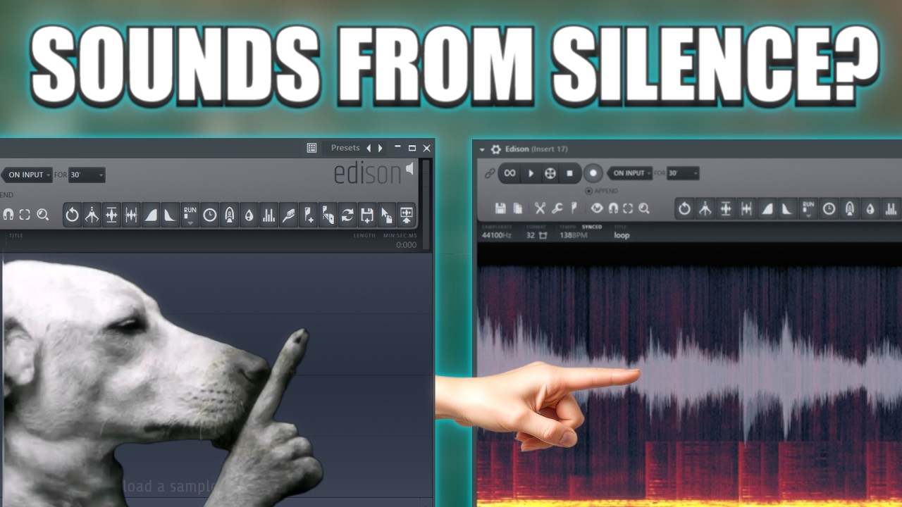 This GLITCH in EDISON turns SILENCE into SOUNDS