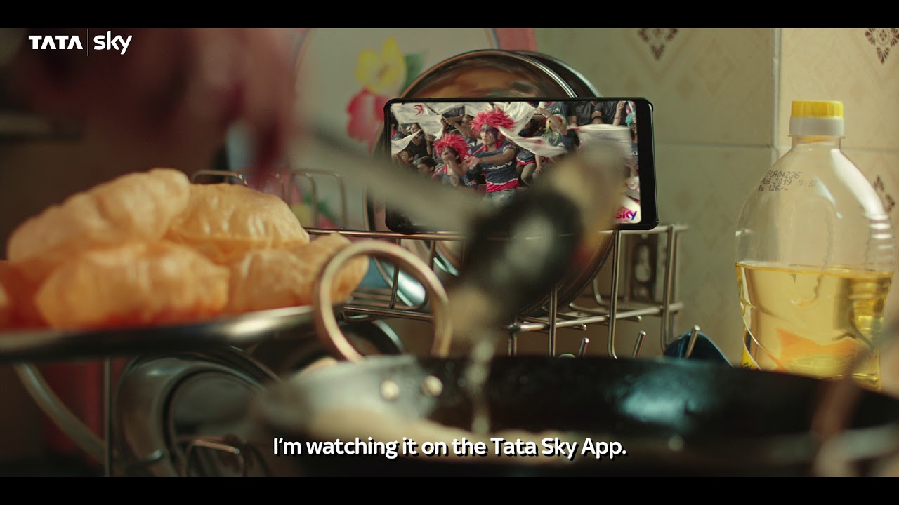 Enjoy Tata Sky Channels on Tata Sky Mobile App | Your TV in Your Pocket (11s)