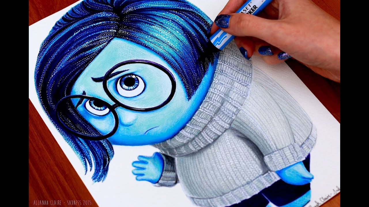 INSIDE OUT  Drawing SADNESS