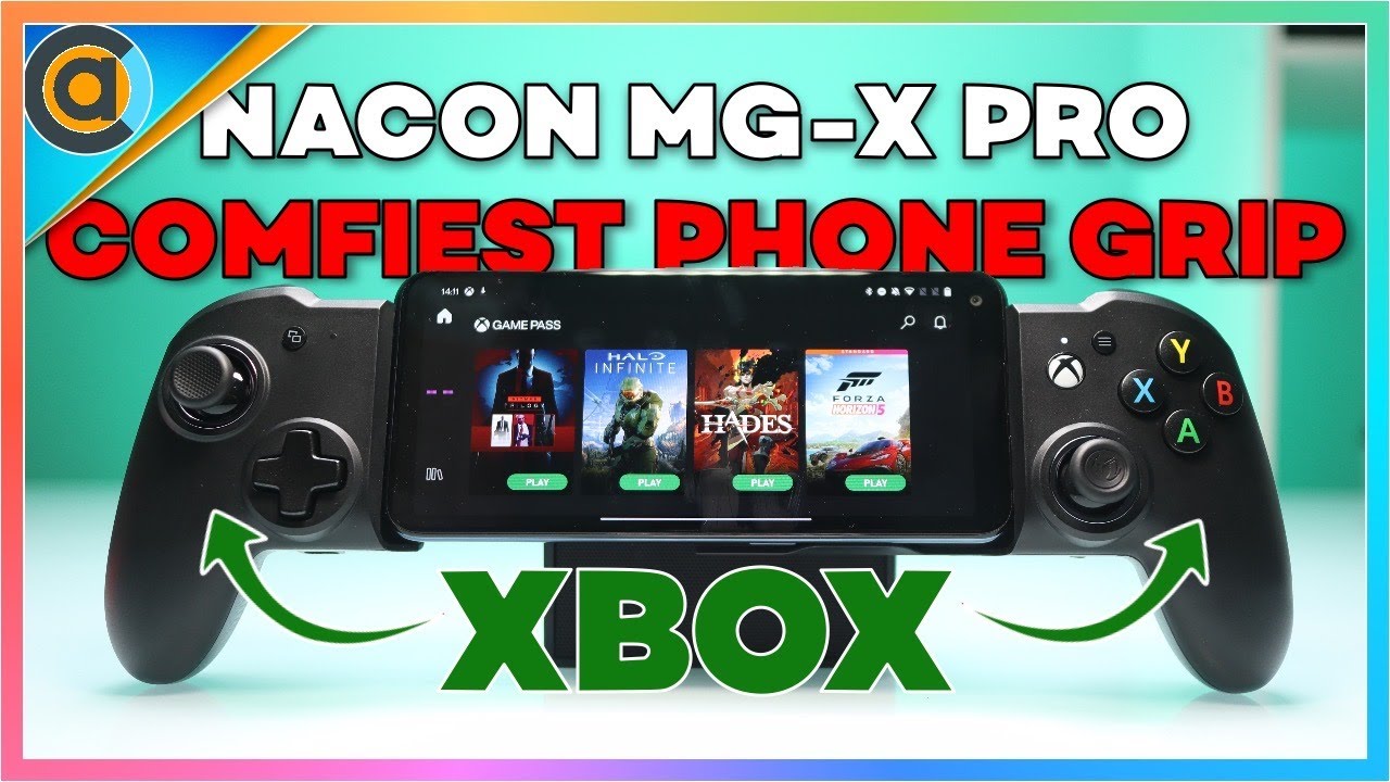 Comfiest way to play mobile games. Nacon MG-X PRO