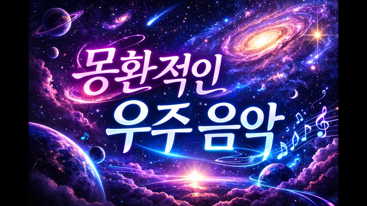 우주를 떠다니는 듯한 몽환적인 음악 🌌 | Deep Space Cosmic Ambient · 4 Hours