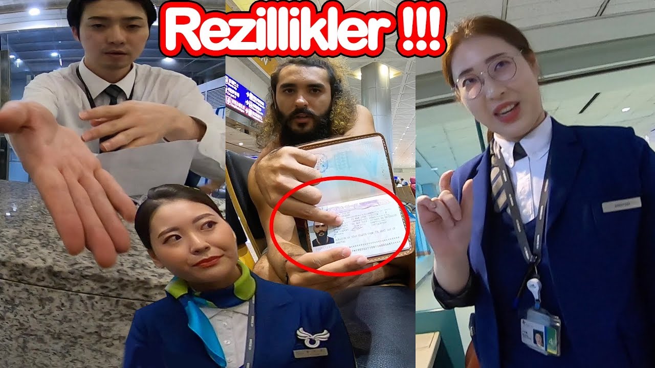 KORE'NİN REZİL HAVAYOLU ŞİRKETİ AIR BUSAN (Para teklif ettiler!) ~144