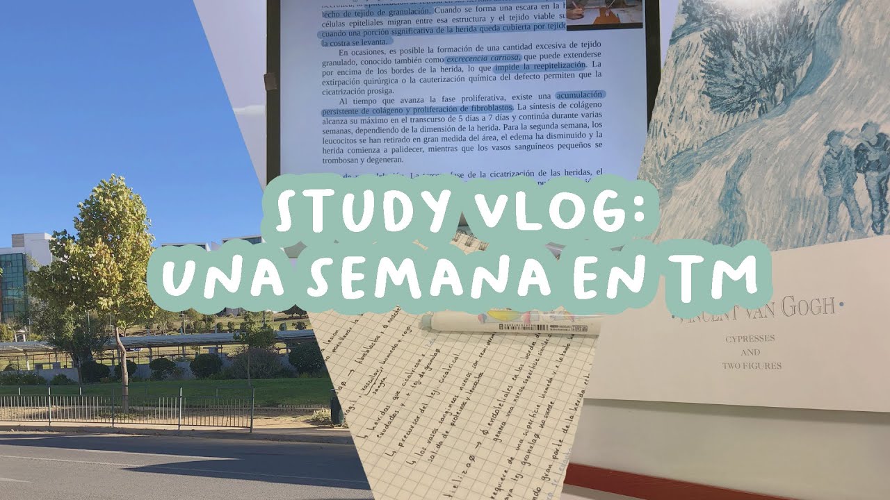 study vlog: La semana de una estudiante de Tecnología medica
