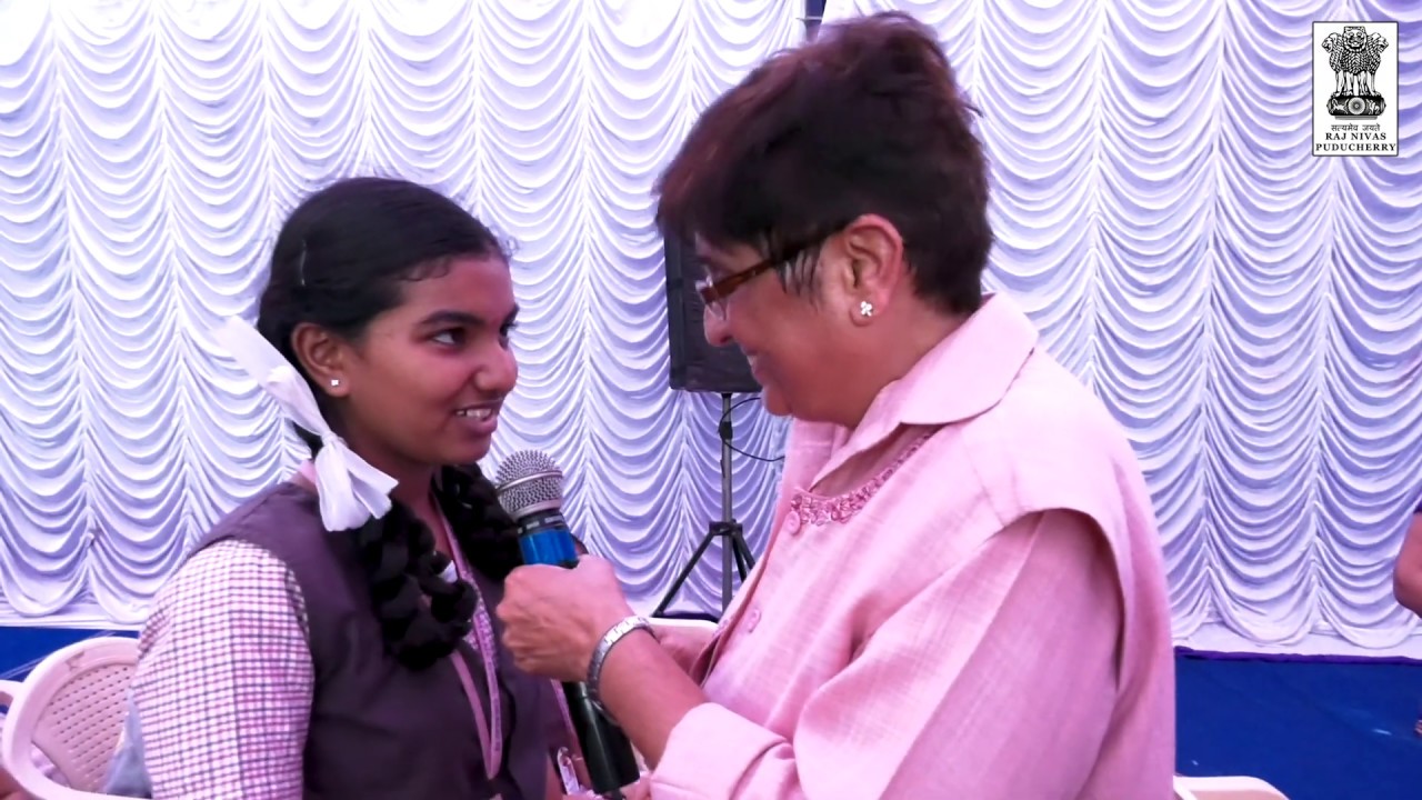 Dr. Kiran Bedi's Motivational Talk to children