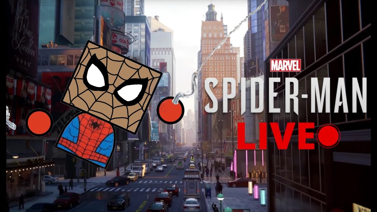 Playing MARVEL Spider-Man Woooo