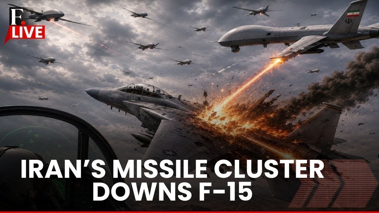 US IRAN WAR LIVE| US Pilot Saw Strange Iranian Drone Swarm Before F-15 Crash: Report