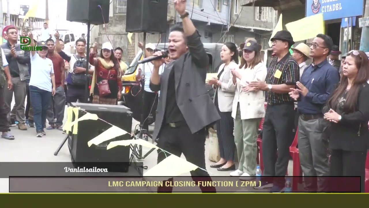 Zoram Tang Fan Fan (Live) - Vanlalsailova @ LMC Campaign Closing Function (Sound tha)
