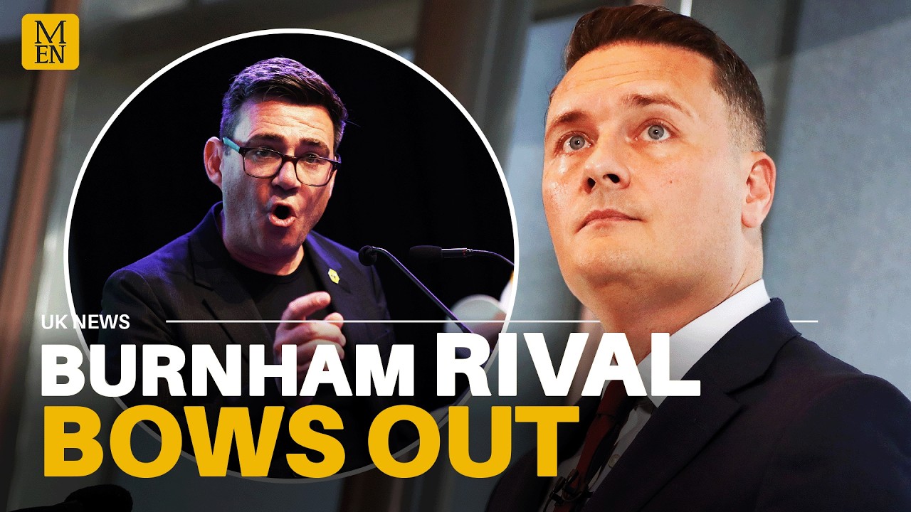 Wes Streeting STEPS ASIDE for Andy Burnham as he confirms he WILL NOT contest Labour leadership