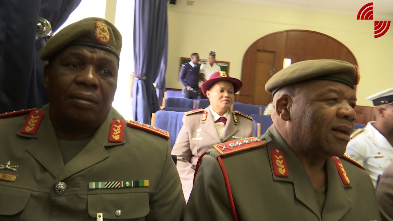 Promotion ceremony at Army College