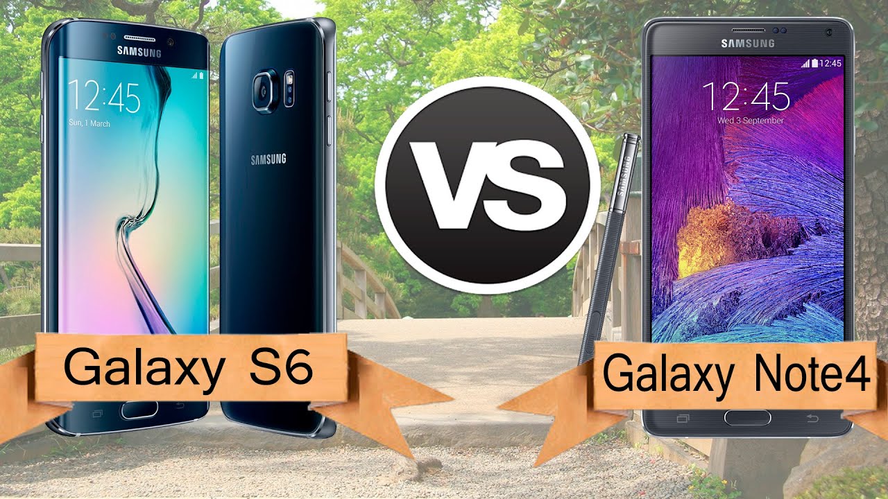 SAMSUNG GALAXY S6 VS GALAXY NOTE 4. COMPARATIVA [MUNDOPHONE]