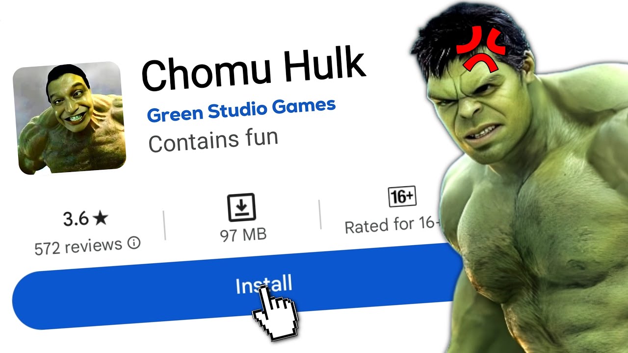 I Found Most Funny Hulk Games Ever 🤣 On Play Store 🤯