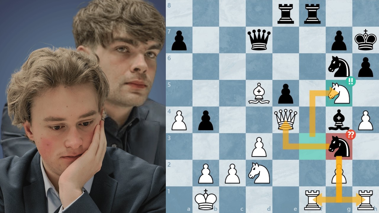 Series of Blunders create Series of Brilliance | Jorden vs Vincent | Prague Chess Masters 2026