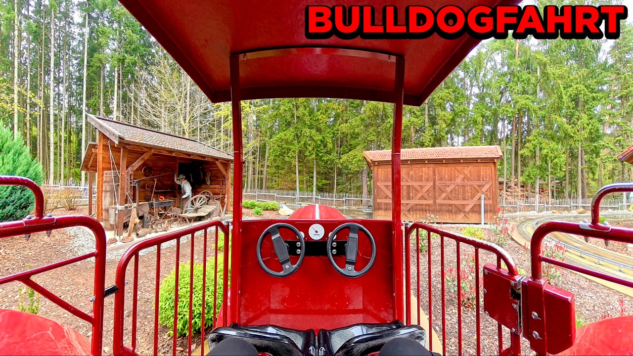 Bulldogfahrt - Bayern-Park 2026 (POV) (4K) (Reisbach, Niemcy)