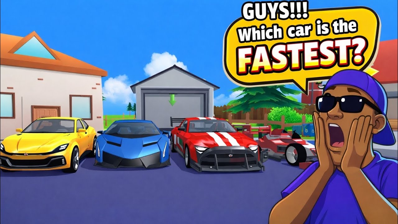WHO IS THE FASTEST CAR? 😱 | Dedu Theft Wars Speed Test
