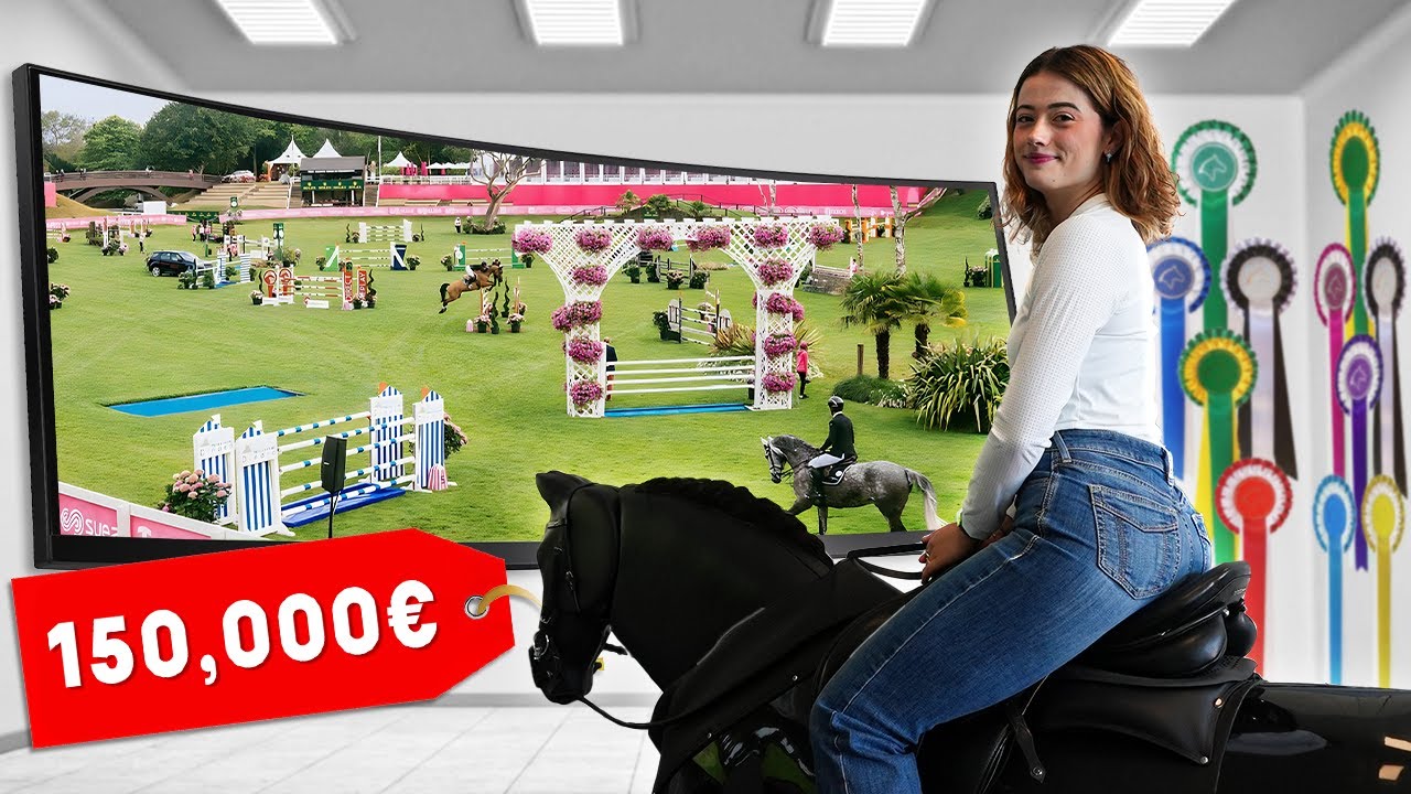 PARCOURS DE SAUT AVEC UN CHEVAL À 150,000€ ! 🤯 pas aussi évident que ça en a l’air 🥵 