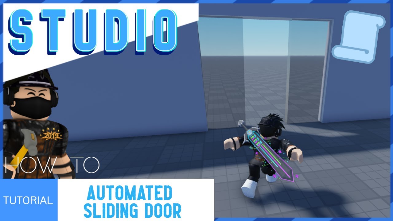 ROBLOX STUDIO | How to make an Automated Sliding Door [Supermarkets, Restaurants!]