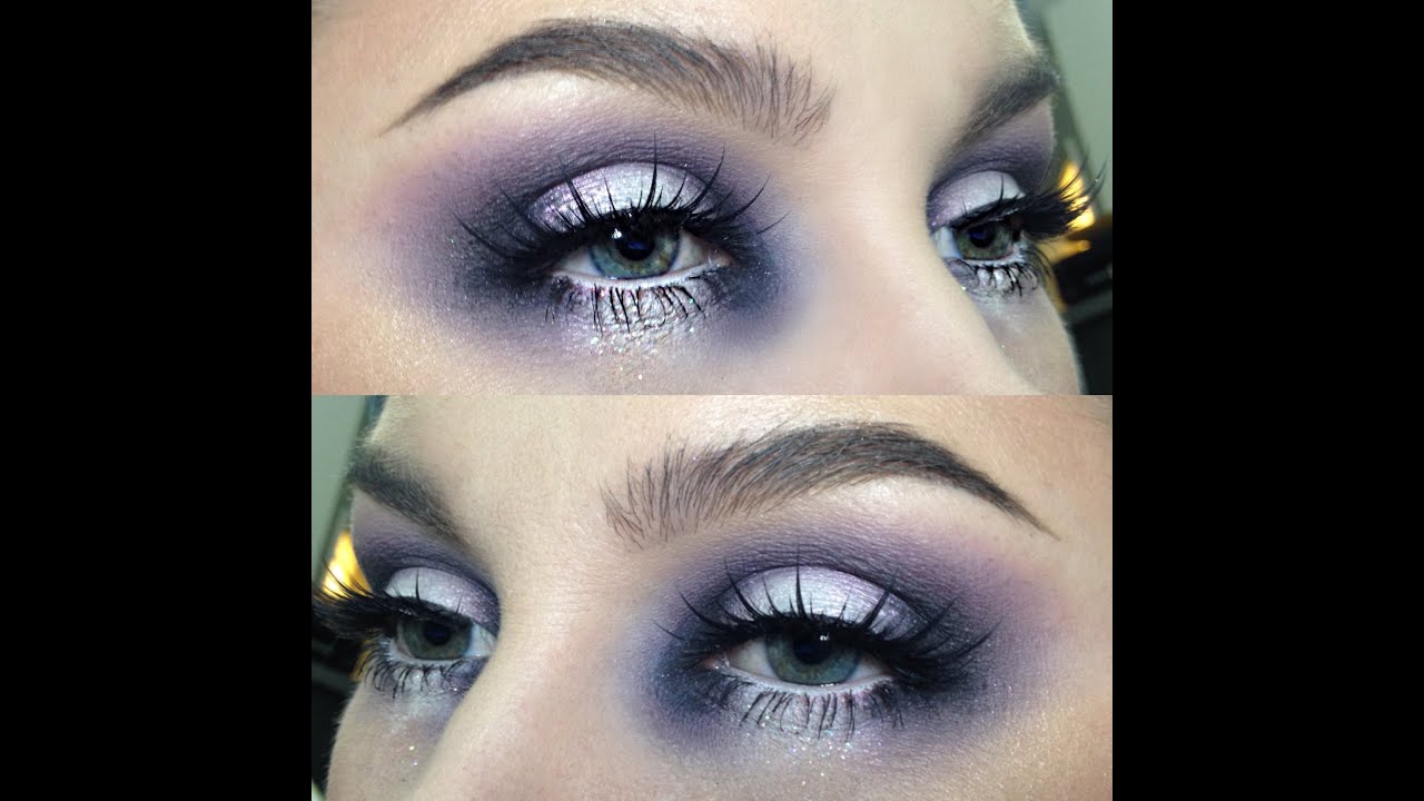 Charcoal Halo Eyes and Glitter Tears