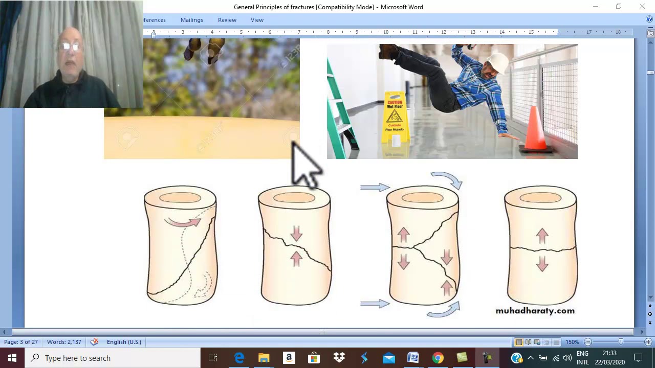 Orthopedic in Arabic 1 ( Principles  of fractures , part 1) , by Dr. Wahdan .