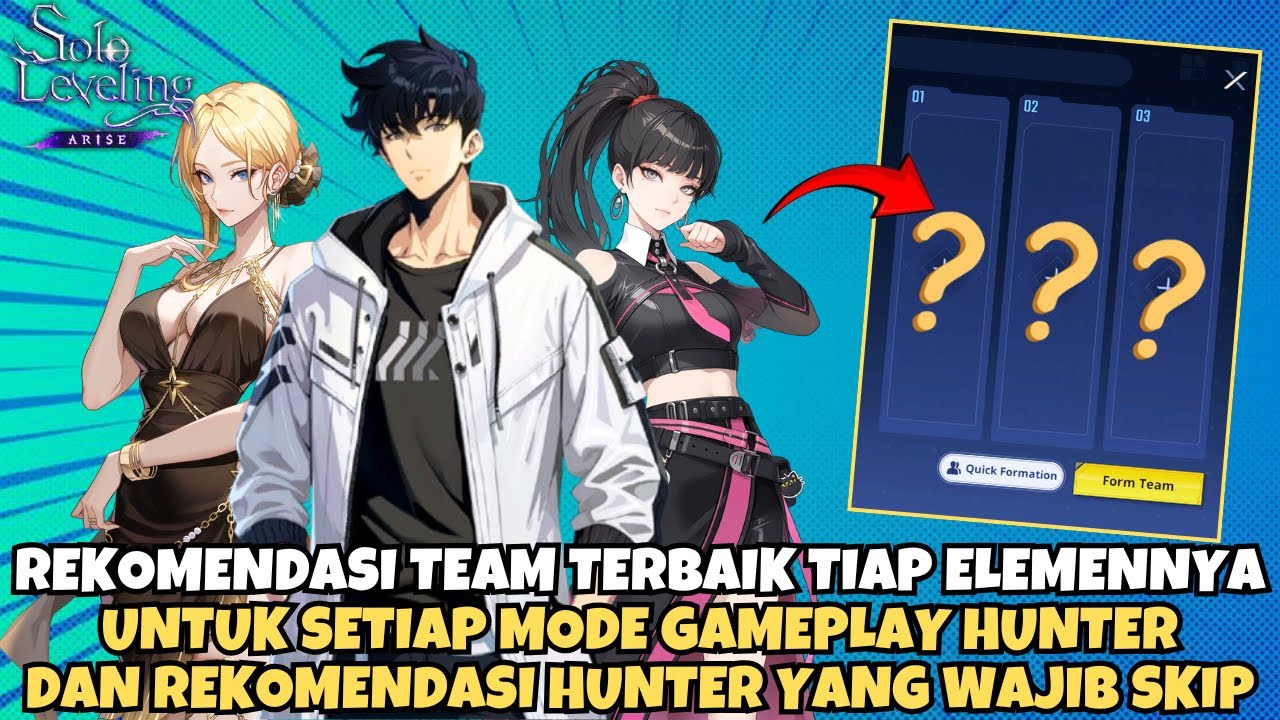 Рекомендуемые команды в каждой стихии для текущей меты (2026) - Solo Leveling Arise