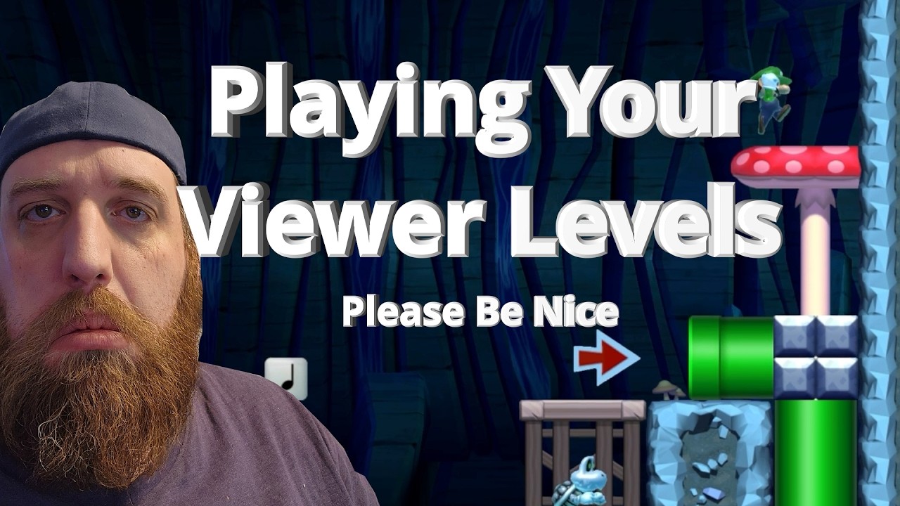 🔴 Live - Playing viewer levels in Mario Maker 2 If you are reading this, I am LIVE and you are LATE