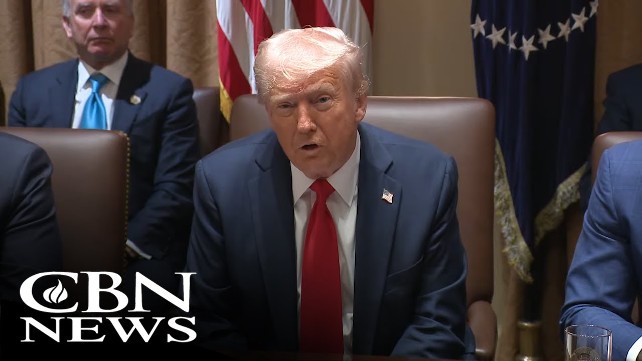 President Trump Hosts First Cabinet Meeting of His Second Term | FULL Meeting