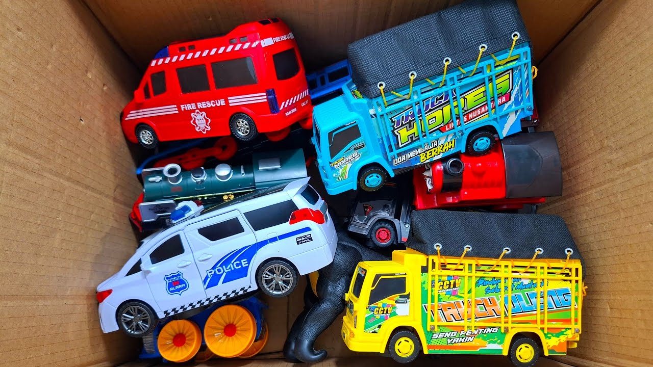 Keren ‼️ Robot Ultraman, Truk Oleng, Mobil Polisi, Robot Helikopter 