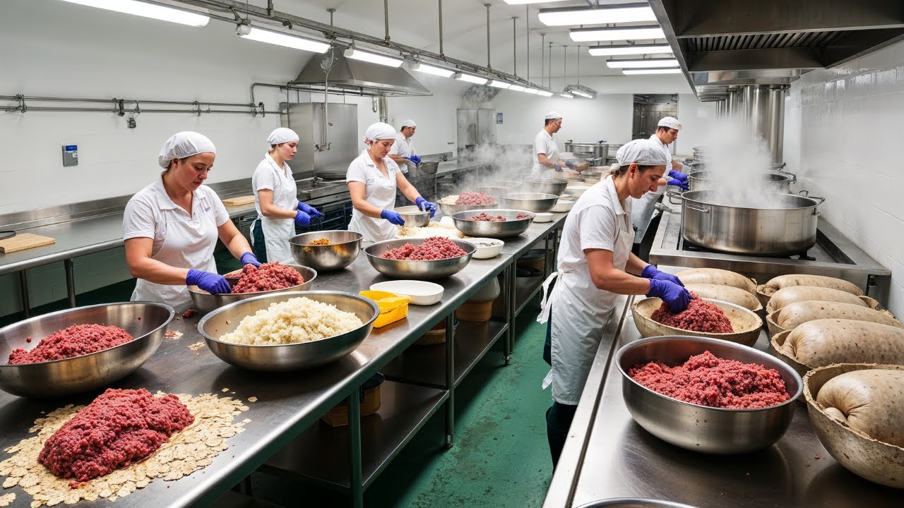 How is Haggis Made? Traditional Scottish Delicacy | Inside The Factory