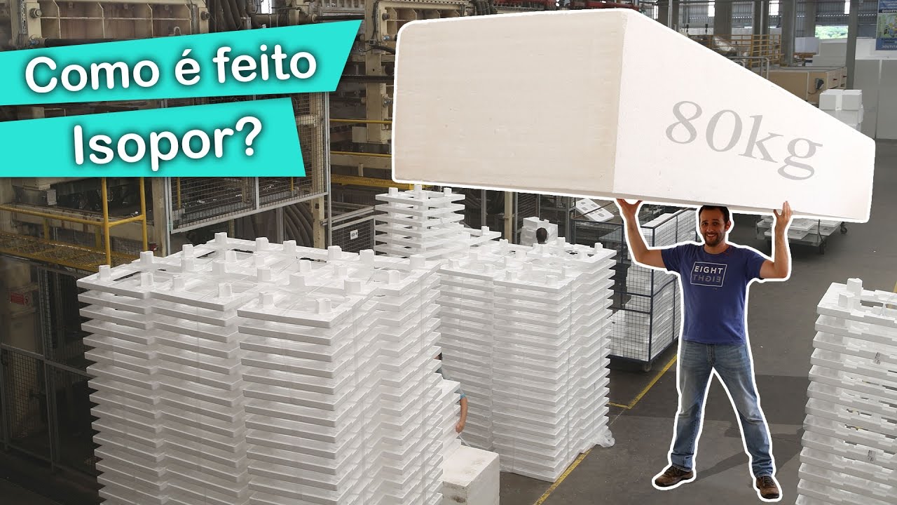 COMO &Eacute; FEITO O EPS ISOPOR #Borav&ecirc; 🔵Manual do Mundo