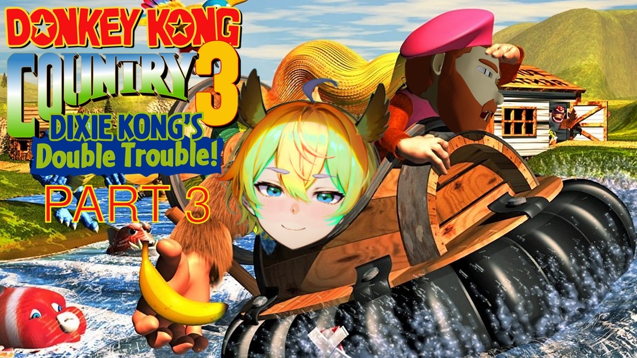 [Donkey Kong Country 3 (Part 3)] with @InochiVT !