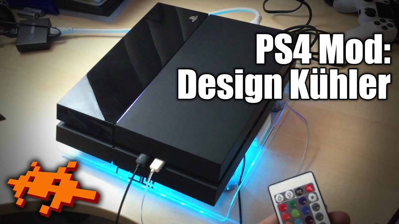 PS4 Mod: Vincorp Design RGB LED Kühler 2.0 [deutsch, Playstation 4]