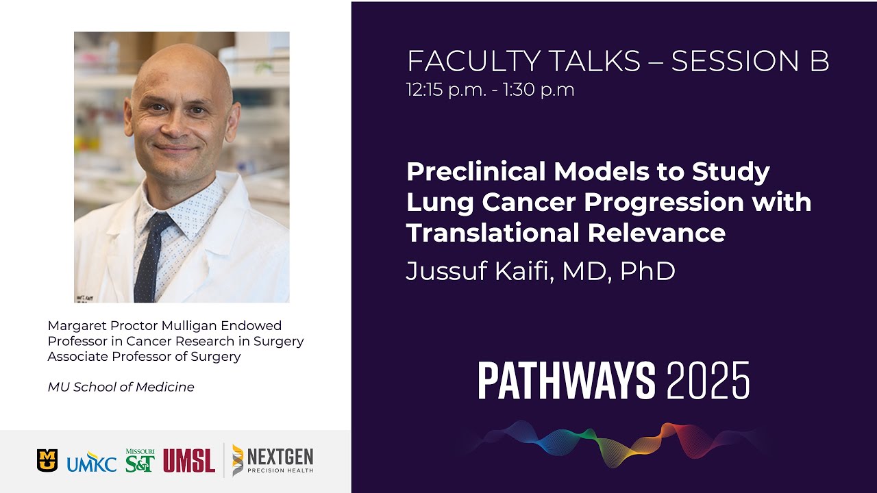Preclinical Models for Lung Cancer Progression with Translational Relevance | Jussuf Kaifi, MD, PhD