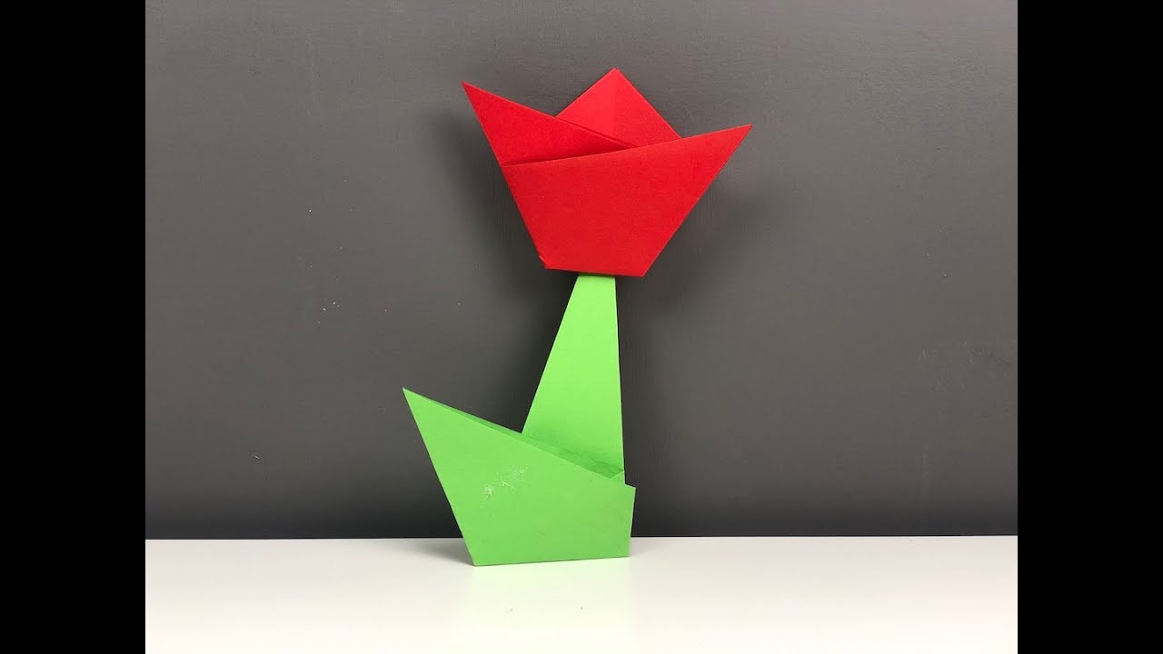 Tulp vouwen - Instructievideo