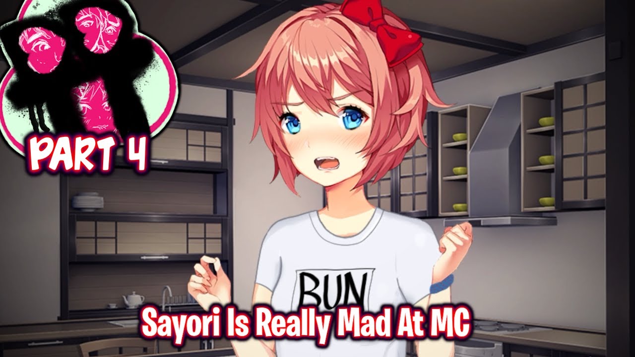 Sayori Is Really Mad At MC!!!!(Part 4)(DDLC Triple Trouble MOD)