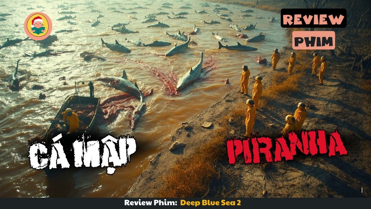 [Review Phim] Thí Nghiệm Trên Cá Mập Và Khiến Chúng Chở Thành Những Con Piranha K.h.á.t Máu