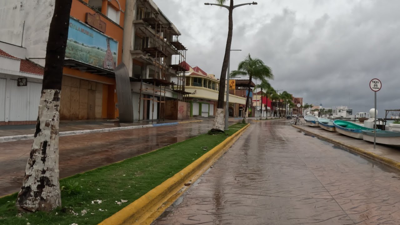 Hurricane Beryl in Cozumel: Before and after