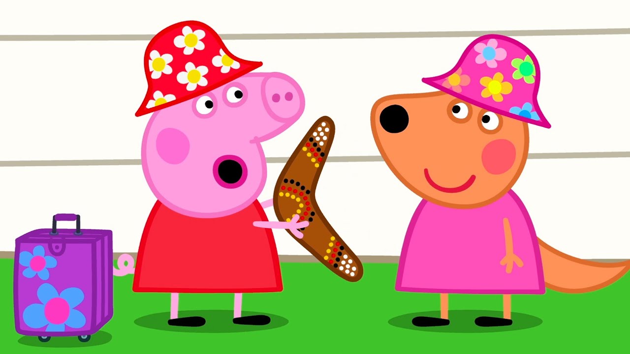 Kylie Kangourou et Peppa! 🪃 Le Boomerang | 2 heures | Peppa Pig Français