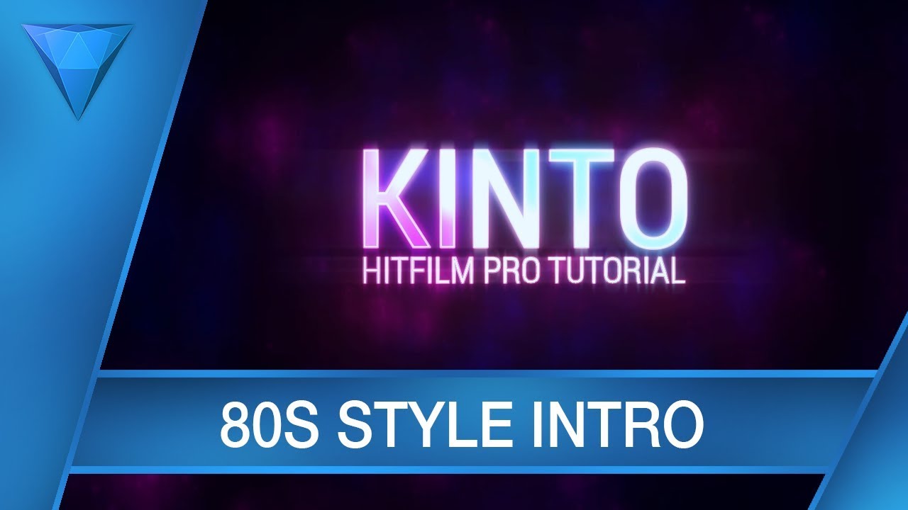 Podstawowe Intro, 80s style ▪ HitFilm PRO #58 | Poradnik ▪ Tutorial