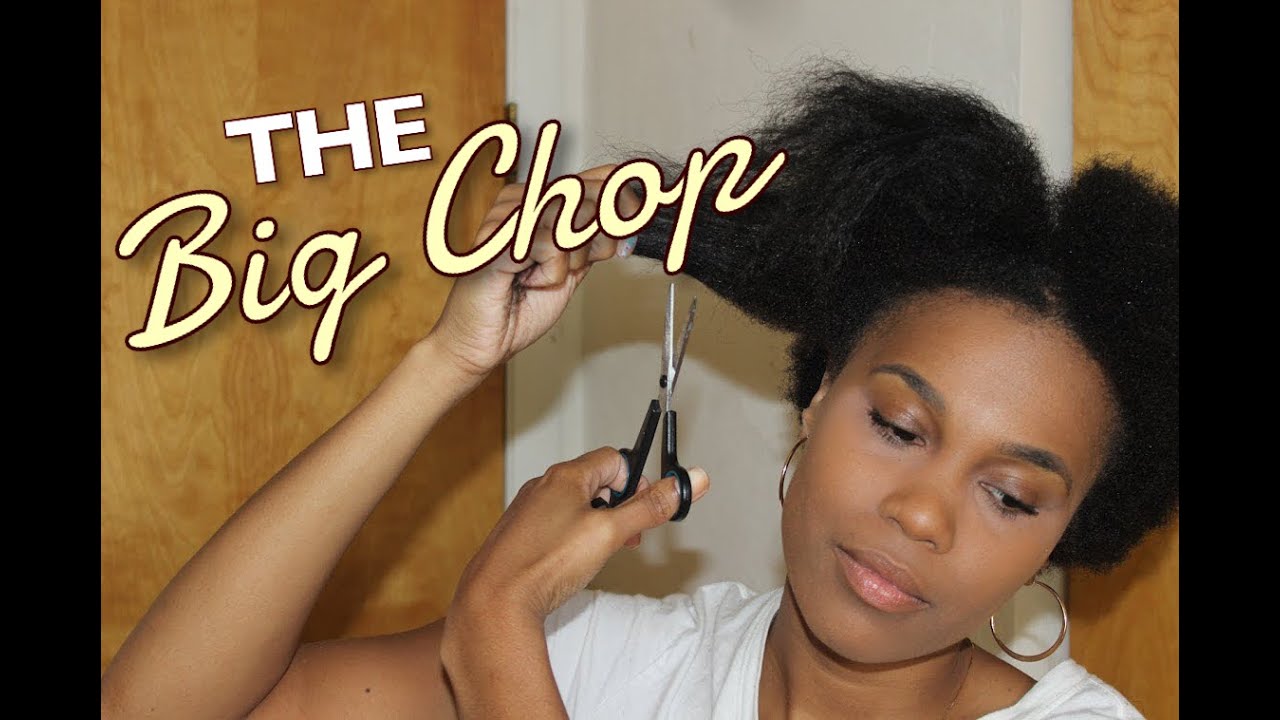 I Finally Big Chopped!!!!!