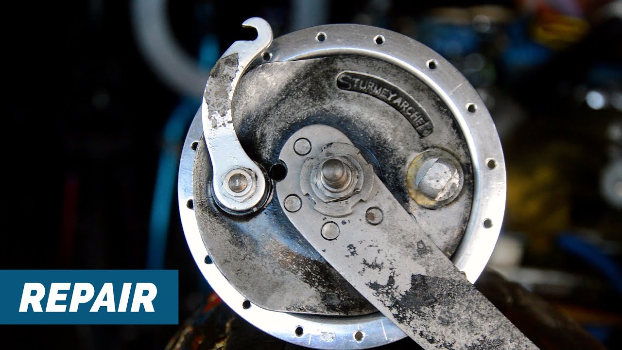 Fixing A Sturmey Archer LB3 Drum Hub Brake - Seized, Cleaned & Serviced