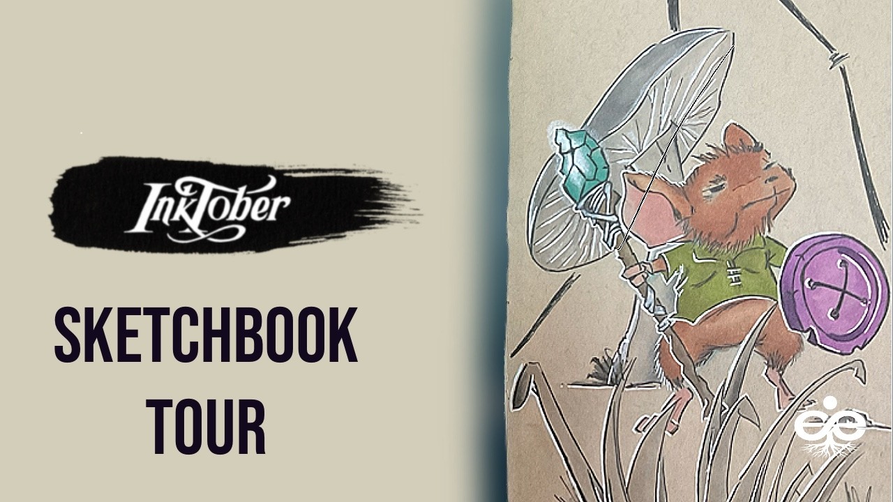 Sketchbook Tour - Inktober