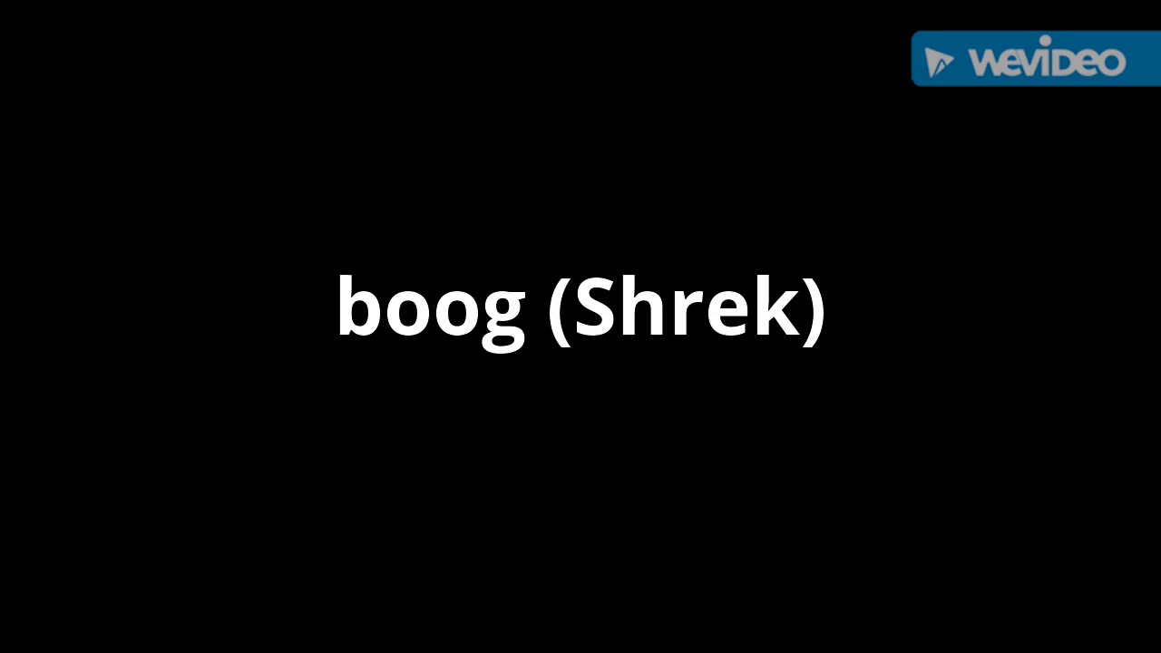 Boog (Shrek) cast video