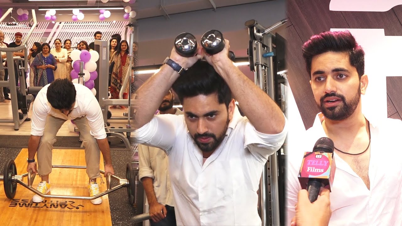 Zain Imam Exclusive Interview at ANYTIME FITNESS GYM