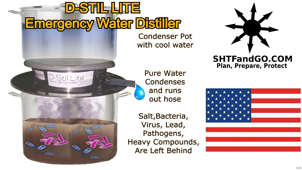 2023 D-Stil Lite Emergency Water Distiller